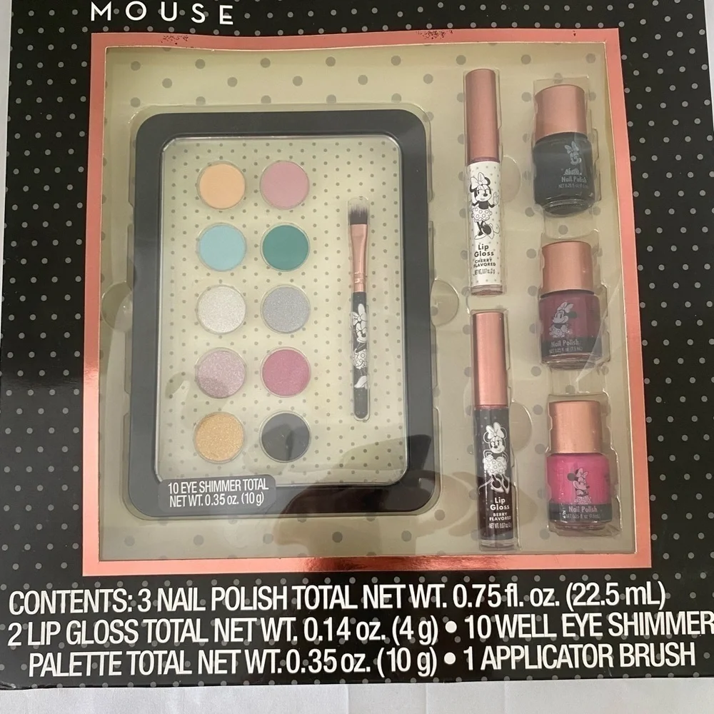 Disney Minnie Mouse Eye, Lip & Nail Gift Set (FH)